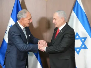 Ra’iisul Wasaare Binyamiin Netanyaahu oo la kulmay Madaxweyne-ku-xigeenka Xonduras Nasry Asfura