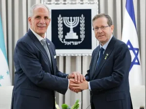 Isxaaq Hersog oo Yeruusaalem ku qaabilay Madaxweynaha la doortay ee Honduras iyo Senator Maraykan ah