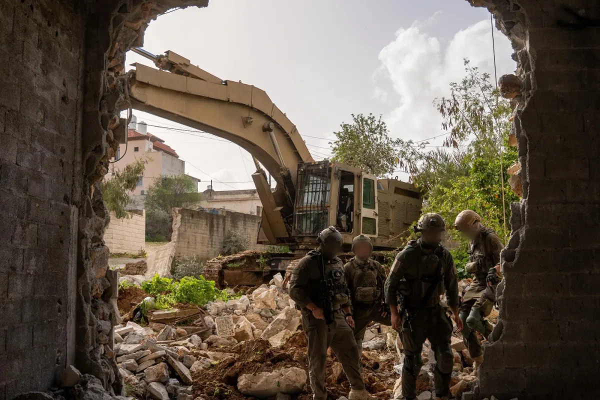 Demolition of the terrorist’s house who advanced the terror plots in which Captain Alon Skajo z”l and Yehonatan Deutsch z”l were killed