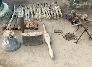 IDF Seizes Hamas Weapons Cache in Gaza