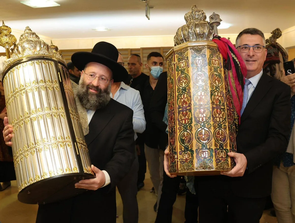 New synagogue opens at Foreign Ministry