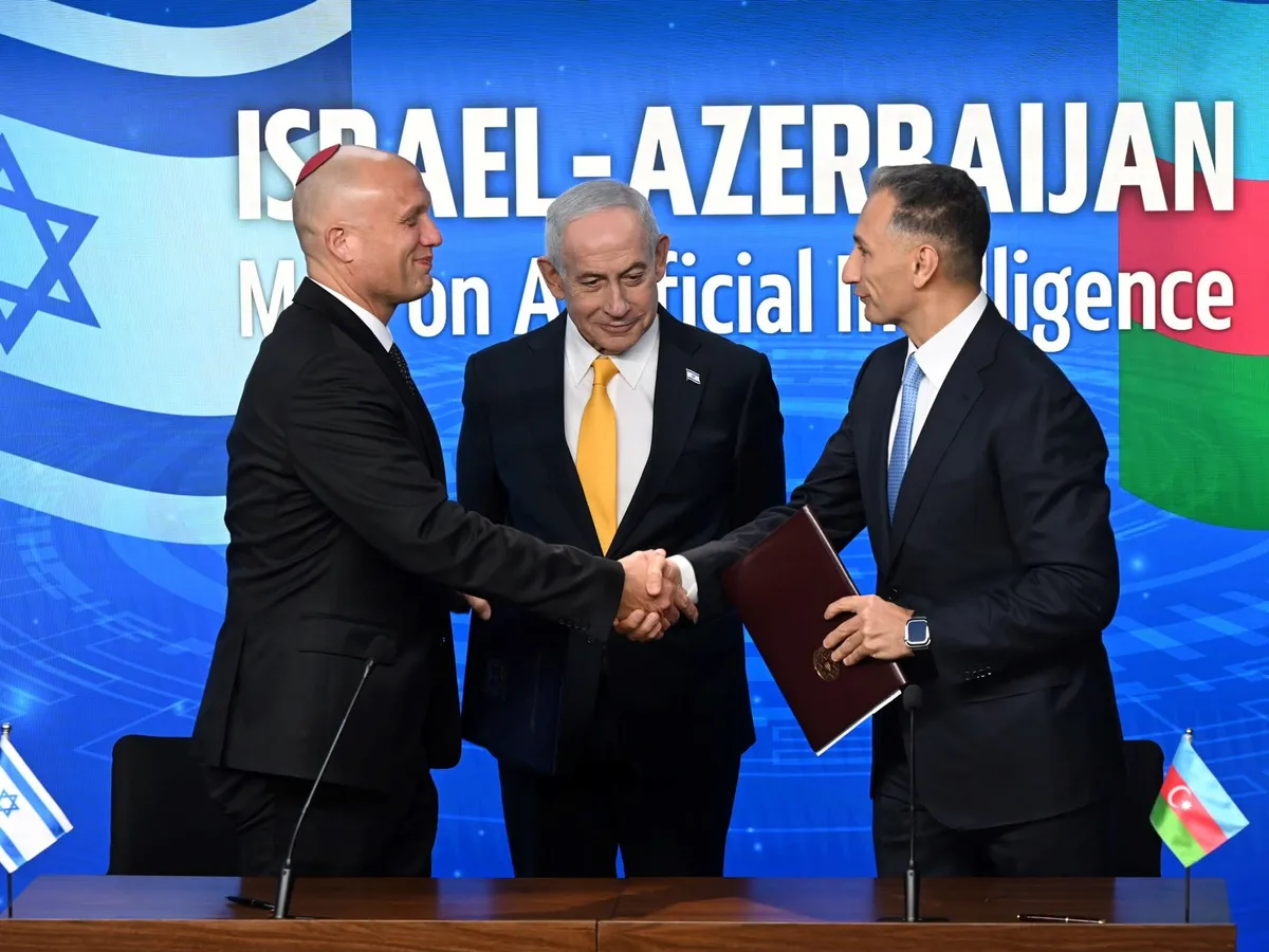 Israel, Azerbaijan Sign AI MOU