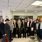 وفد إلى الهند – لقاء مع الحاخام الأكبر