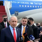 ראש הממשלה נתניהו לפני המראתו חזרה לישראל אחרי ביקור מדיני בוושינגטון