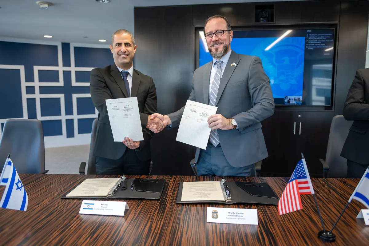 Israel and the United States Deepen Cooperation in Combating Smuggling and Economic Crime