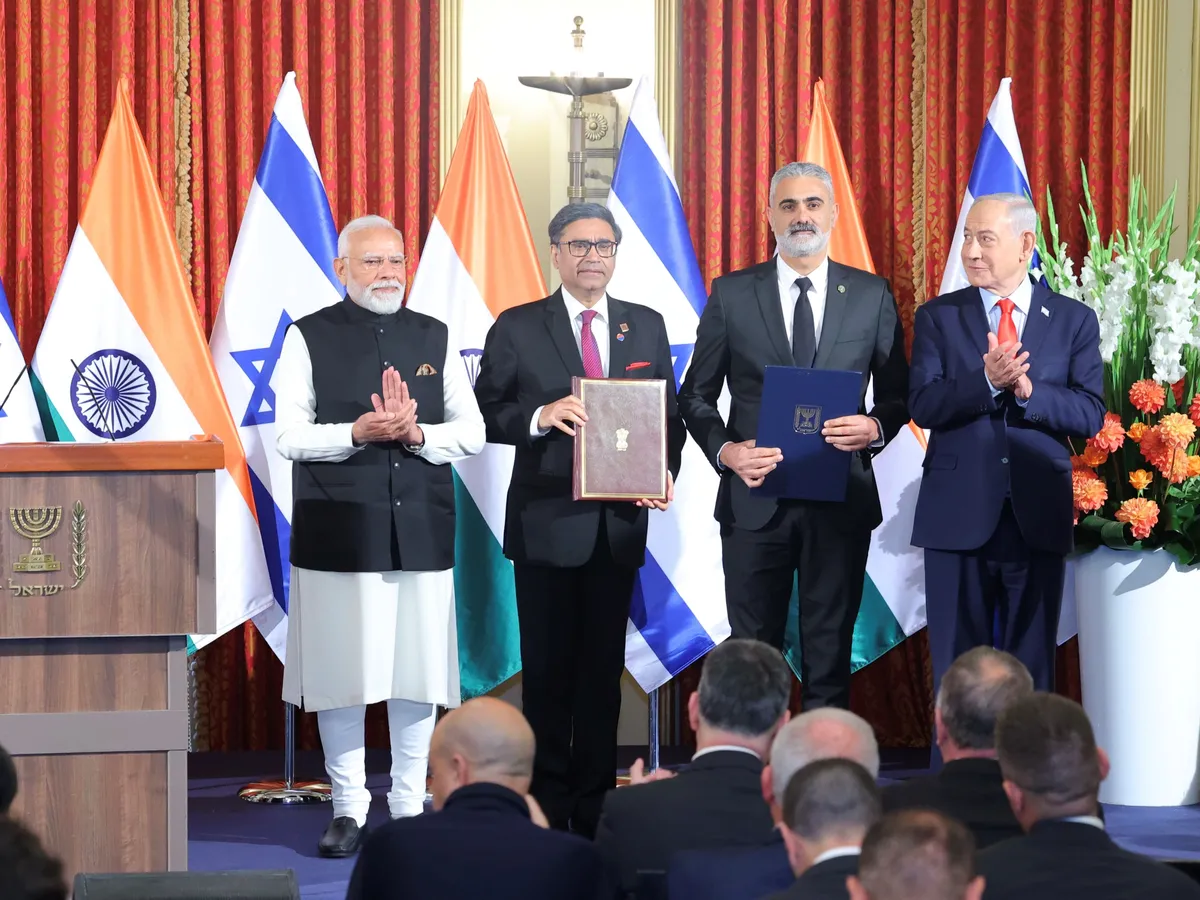 Israel and India Announce Joint Center of Excellence for Cyber Defense