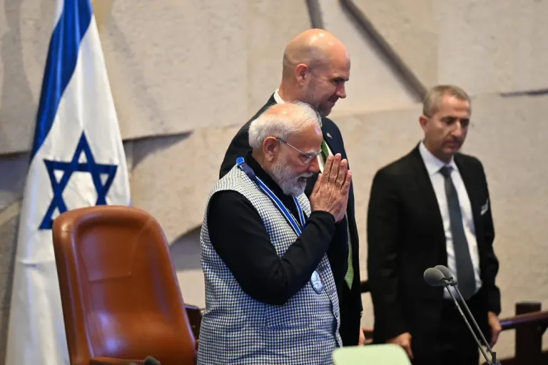 Modi Pledges Closer Ties With Israel in Historic Knesset Speech
