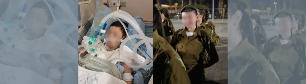 N. was by her brother’s side during his rehabilitation at the hospital – and today she herself is assisting casualties.