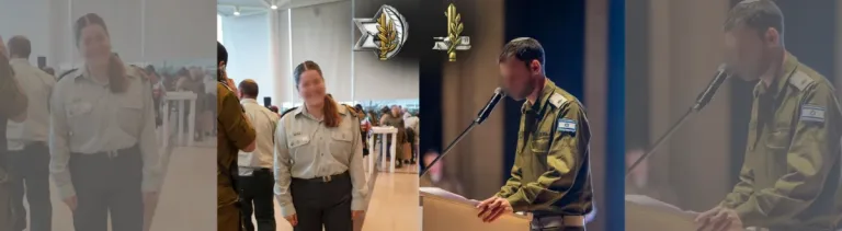 The first company commanders and battalion commanders received the new course excellence pins.