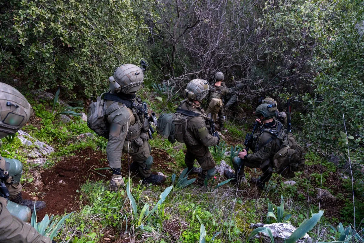 Activity of the ‘Mountains’ Brigade (810) forces in Mount Dov, Lebanon