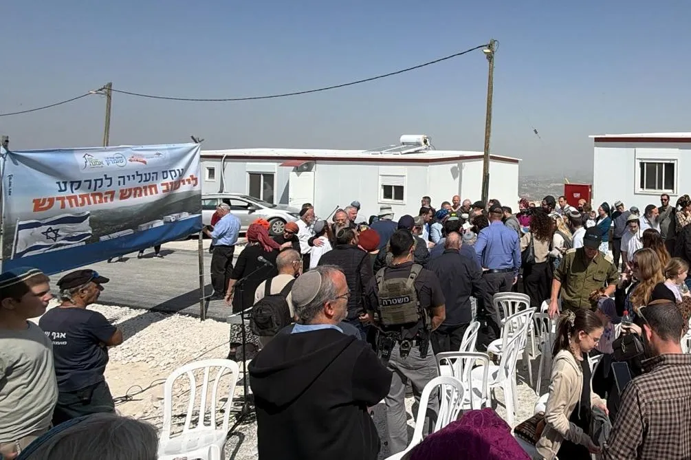 After Twenty Years, Israeli Families Return to Homesh