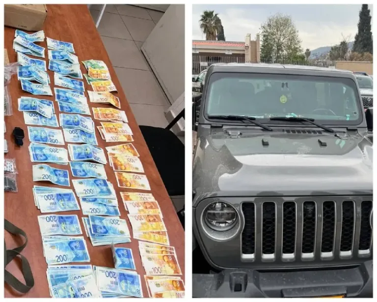Coastal Police Seize 800K Shekels, Luxury Cars in Crime Bust