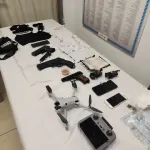 Hadera: Drug-impaired driver arrested with airsoft guns, drone