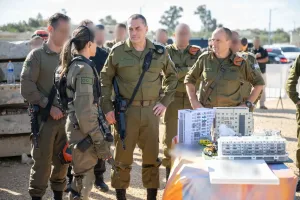 I see your battalion commander – I salute her on behalf of all citizens of the State of Israel.