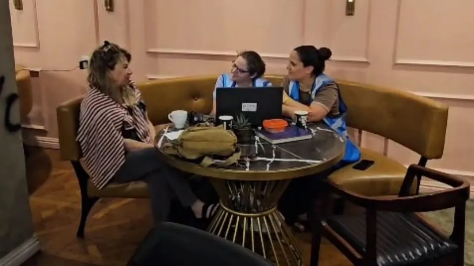 Ministry of Welfare and Social Services Mobilizes to Evacuate Residents Whose Homes Were Damaged by Missile Attack