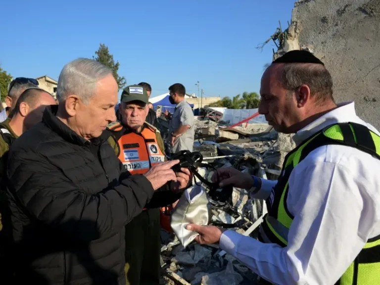 Statement by PM Netanyahu at the Site of the Missile Strike in Beit Shemesh