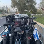 Jaffa Police Seize 18 E-scooters, Bikes in Operation