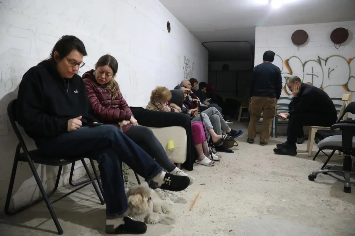 Millions of Israelis Shelter as Iran Missile Fire Marks Second Day of War