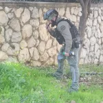 العثور على أجزاء أسلحة في المنطقة الشمالية دون وقوع إصابات