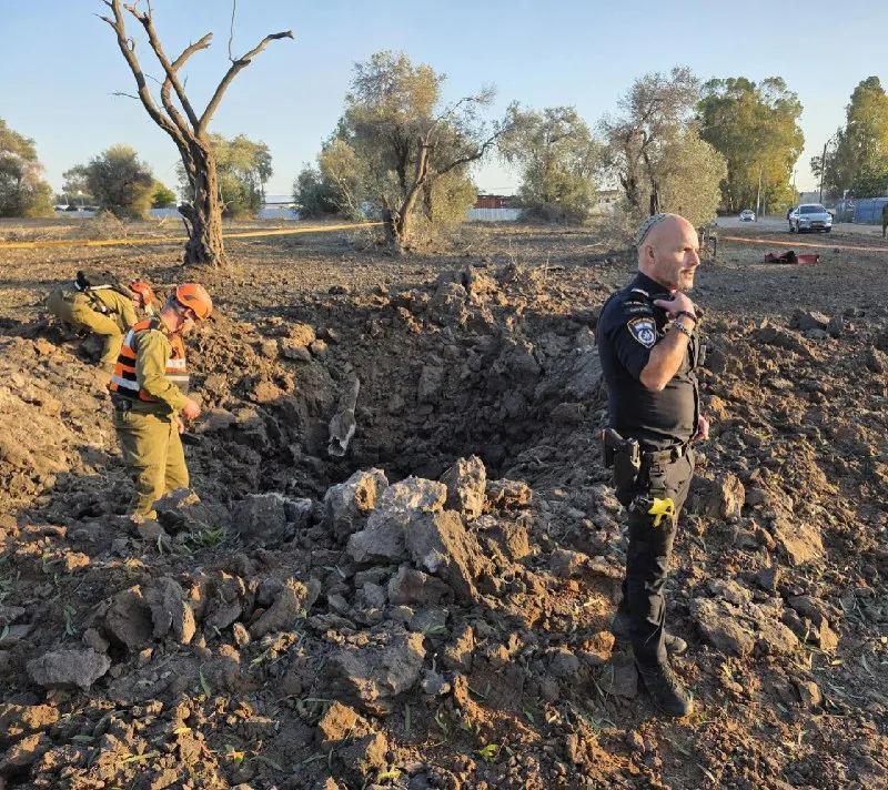 الشرطة تحقق في سقوط أجزاء سلاح في وسط إسرائيل
