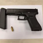 Police seize loaded pistol, arrest 2 in Bedouin settlement chase