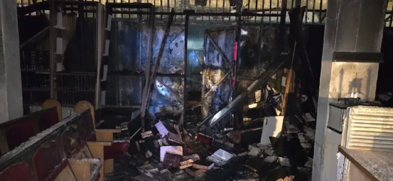 Ramla synagogue fire: Arson suspected, police investigate