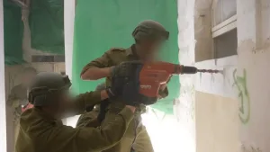 Samaria Brigade forces in Nablus destroyed the apartment of the terrorist who carried out the vehicular attack in which Sergeant Einbar Avraham Kab, may his memory be blessed, fell.