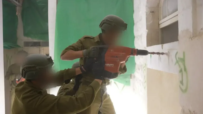 Samaria Brigade forces in Nablus destroyed the apartment of the terrorist who carried out the vehicular attack in which Sergeant Einbar Avraham Kab, may his memory be blessed, fell.