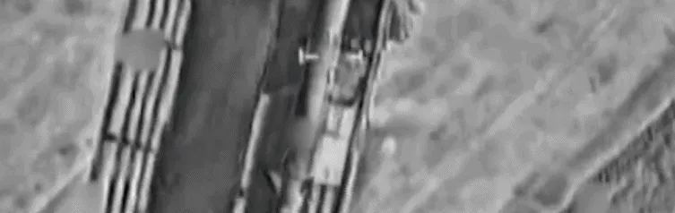 The Air Force destroyed a ballistic missile launcher, loaded and ready for launch towards Israel.