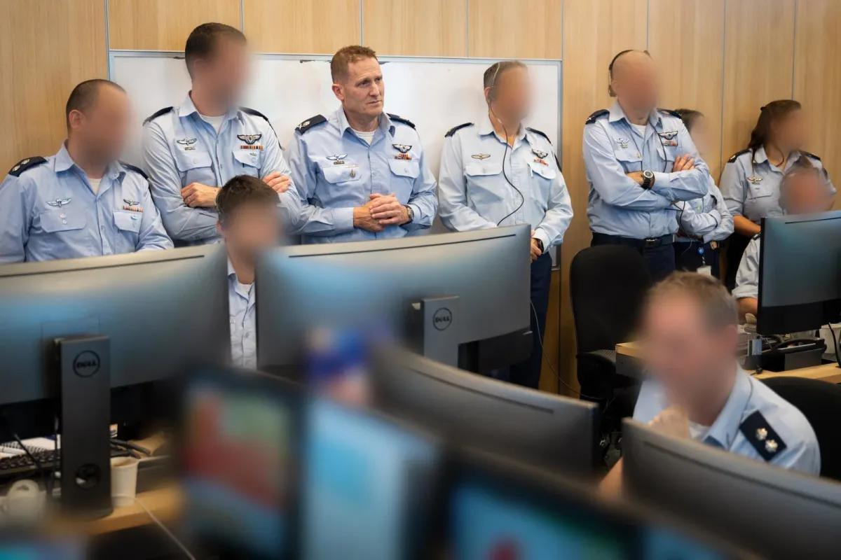 The Commander of the Air Force spoke with the pilot of the Adir who downed an Iranian fighter jet.