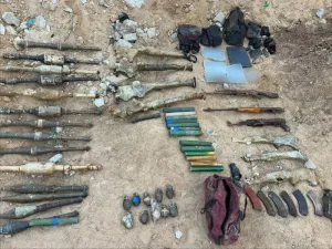 The IDF eliminated terrorists who were planning to carry out a terror attack against IDF forces and located weapons in underground infrastructure in eastern Rafah. The IDF precisely struck two terrorists from the organization
