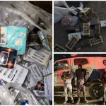 The smuggling of thousands of SIM cards and a large quantity of tobacco, apparently intended to reach the Gaza Strip under humanitarian cover, was thwarted. Three suspects were arrested near the Allenby crossing.