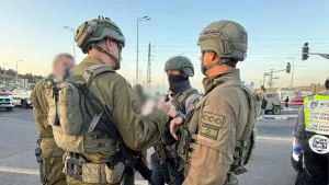 The terrorists executed a U-turn with their weapons aimed at us. We returned fire and neutralized them.