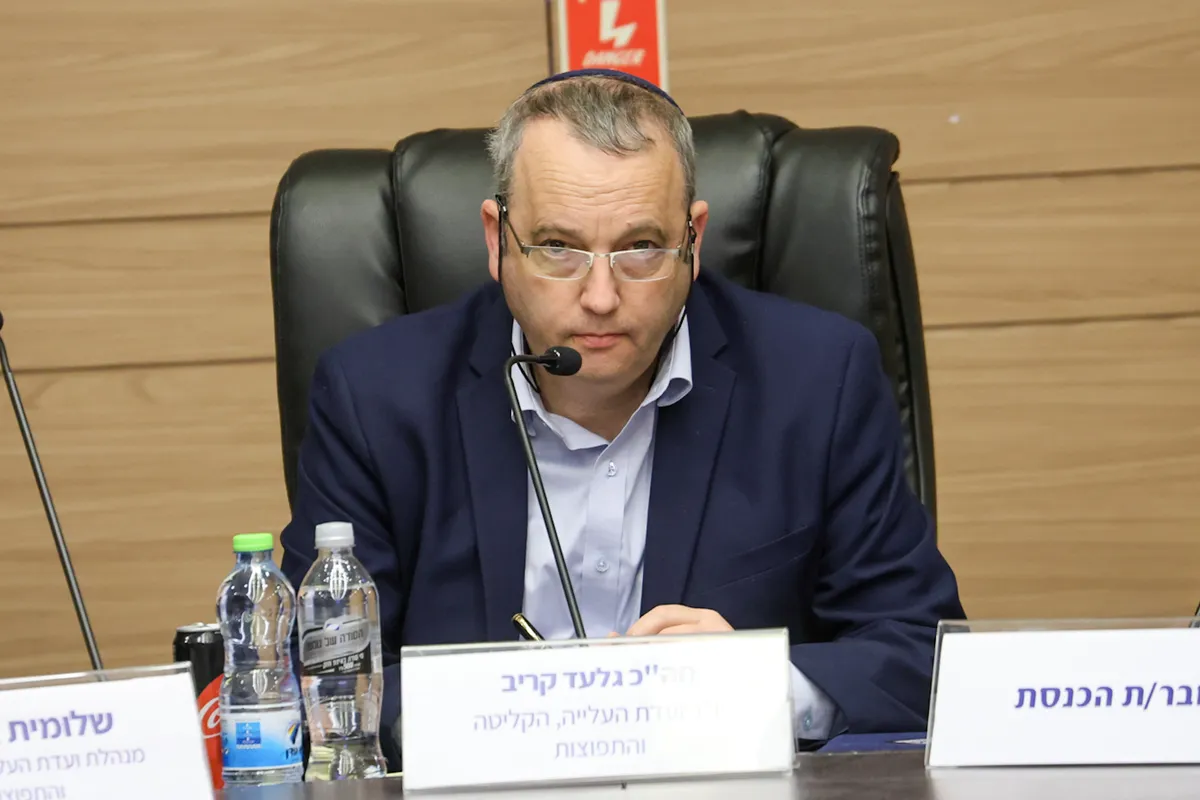 The Committee for Immigration, Absorption, and Diaspora Affairs discusses responses for immigrant children and youth during wartime