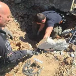 Weapons Parts Fall in Center; Police Respond