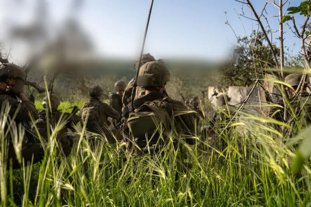 162nd Division operational data in southern Lebanon to date