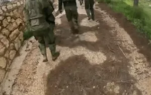 A tunnel complex was located containing Kalashnikov rifles, explosive charges, and RPGs.