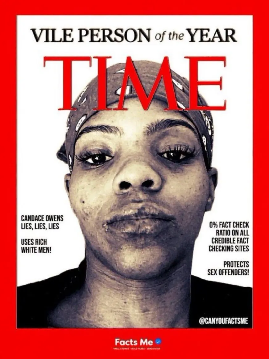 Bumagsak nang malaki ang stock ni Candace Owens, na hindi naman talaga mataas.