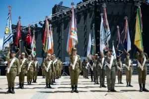 IDF Torch Lighters for Israel’s 78th Independence Day