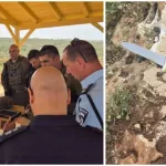 Investigation into the attempted stabbing attack that occurred earlier today in the Samaria region - the terrorist was neutralized, the knife he used was seized. Police officers from the Minorities Department in the Central Unit of the Judea and Samaria District.