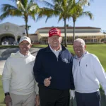 Rory, and his father Gerry, also a very good Golfer, at Trump International Golf Club, Palm Beach County, Florida!