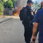 Shortly ago, a report was received regarding the falling of weapons and ammunition in the Finger of the Galilee region. Damage was caused at the scene. At this stage, no casualties have been reported.