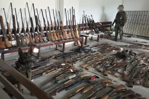 Soldiers Seize Hezbollah Weapons in Bint Jbeil School