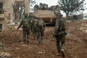 The IDF eliminated terrorists who crossed the forward defense line.