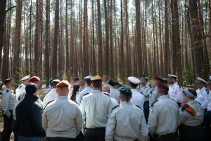 The ‘Witnesses in Uniform’ delegation has set out.