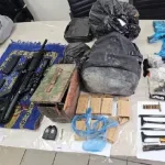 Border Police fighters in Judea and Samaria and detectives from the Jerusalem District Special Investigations Unit seized weapons, ammunition, and drugs in the village of Sawahra and arrested three suspects in a joint operation by Border Police fighters in Judea and Samaria and detectives from the Special Investigations Unit.