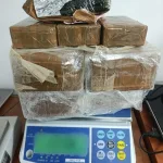 Coast District police officers seized over 12 kg of suspected hashish and arrested two suspects. Yesterday, officers from the Tirat Carmel station conducted an initiative operation to locate and thwart offenses of trafficking and distribution.