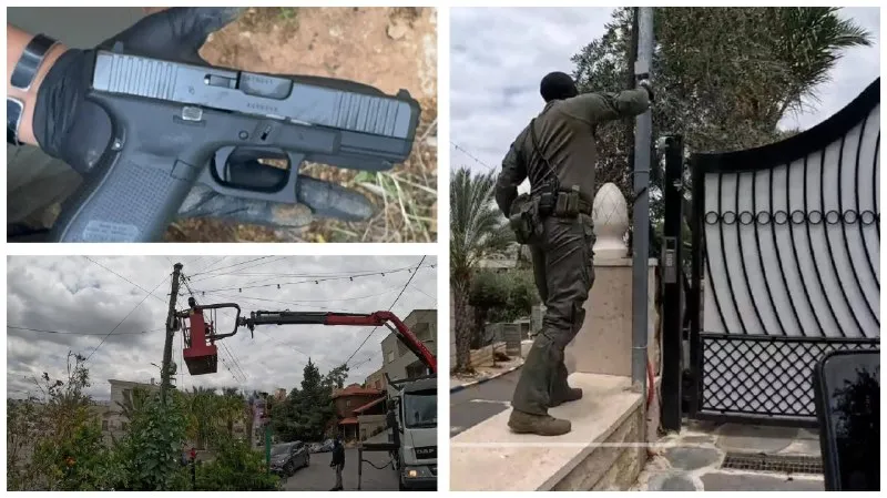 Inaresto ng mga detektib mula sa National Bureau for Counter Terror Financing ng Lahav 433 at mga sundalong taktikal ng Border Police ang isang compound ng Hariri crime organization sa Umm al-Fahm. Nakumpiska ang isang pistola at tinanggal ang mga security camera na nakatutok sa lugar.