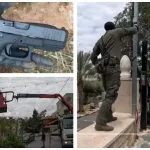 Detectives from Lahav 433’s National Bureau for Counter Terror Financing and Border Police tactical fighters raided a compound belonging to the Hariri crime organization in Umm al-Fahm. A pistol was seized, and security cameras overlooking the area were dismantled.