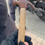 Shortly ago, Tel Aviv riot police officers arrested a suspect (17) who was identified holding a hammer, which he allegedly planned to bring into the Bloomfield Stadium complex ahead of the football match.